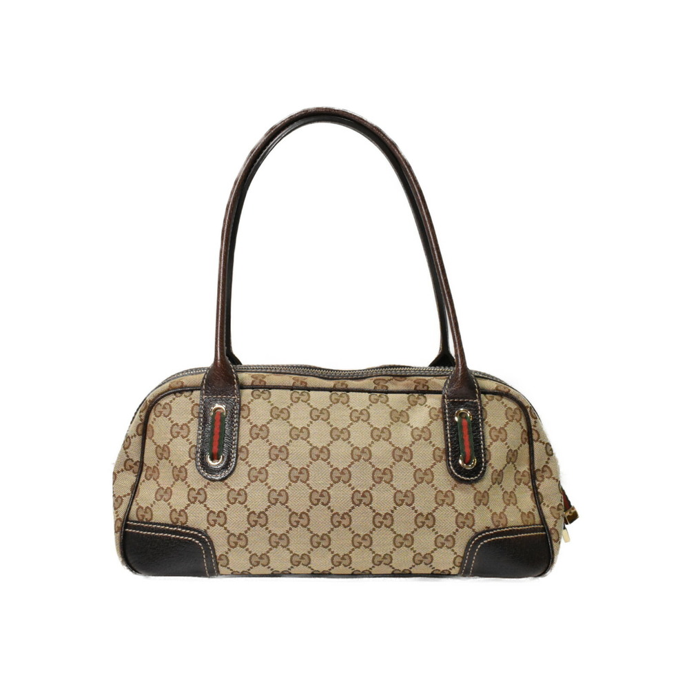 Gucci Princy Tan Canvas Bag Mini GG